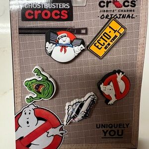 Uniquely You Crocs Jibbitz Charms Ghostbusters 5 Pack